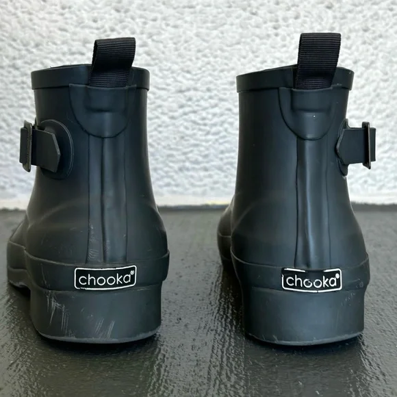 CHOOKA Eastlake Shortie Shaft Waterproof Rain Boots Ankle Rubber Booties - Picture 5 of 12
